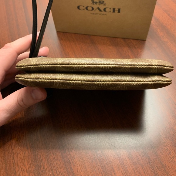 NWT Classic Coach Double Zip Wallet/Wristlet - Picture 5 of 8